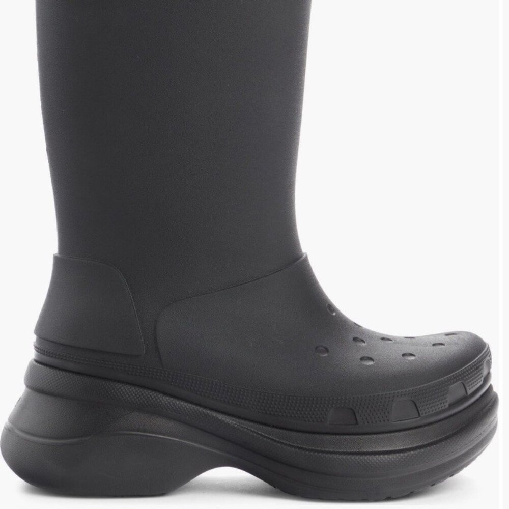 Authentic Balenciaga x CROCS Water Resistant Boot (Men) Size 13US /46EU GRAFITE
